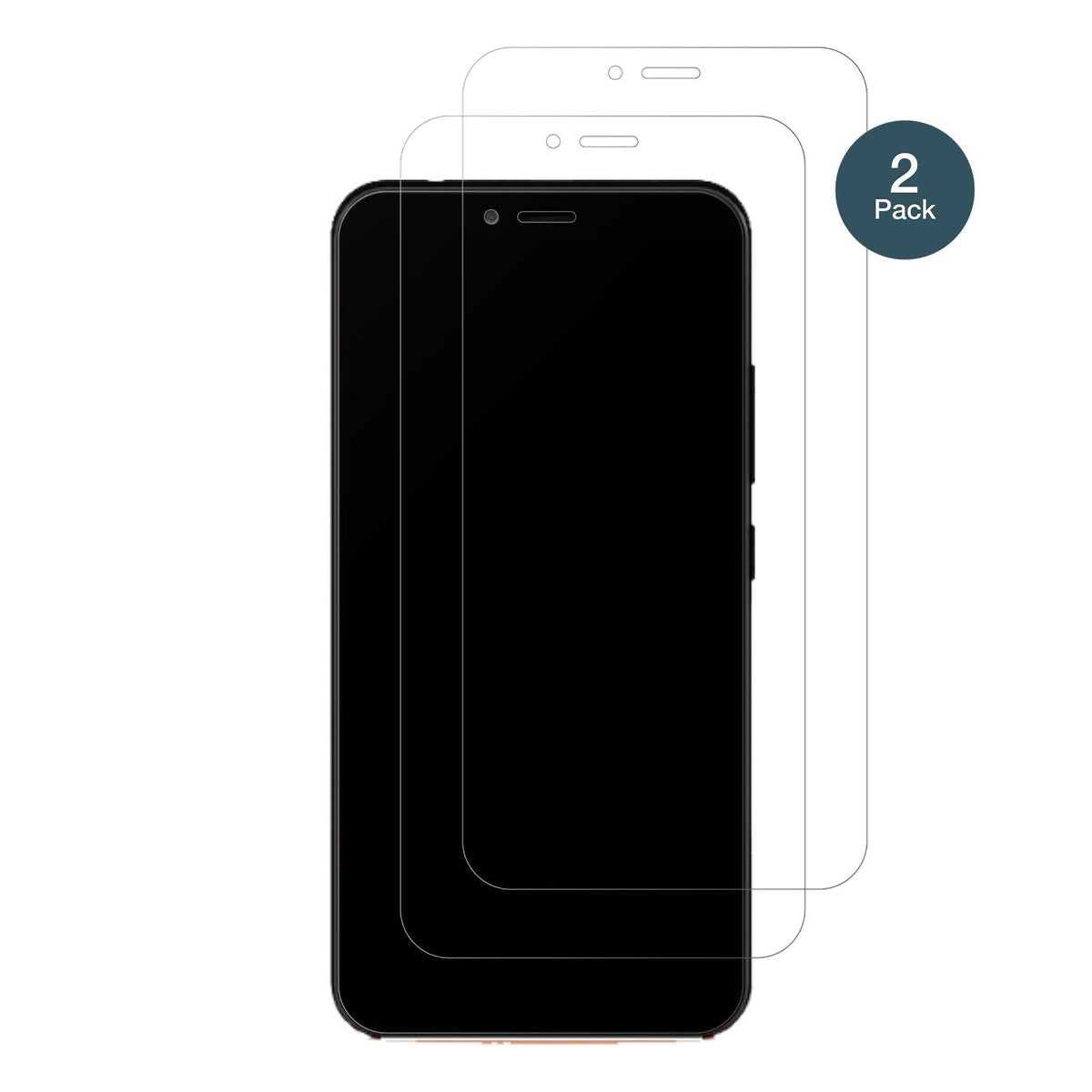 2x Screen Protector for Unonu W55G matte Flexible Glass 9H dipos