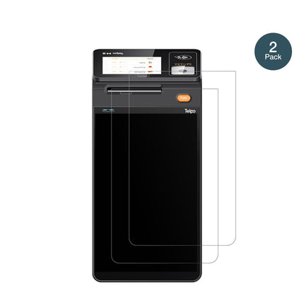 2x Screen Protector for Telpo M10 Back-Display matte Flexible Glass 9H dipos