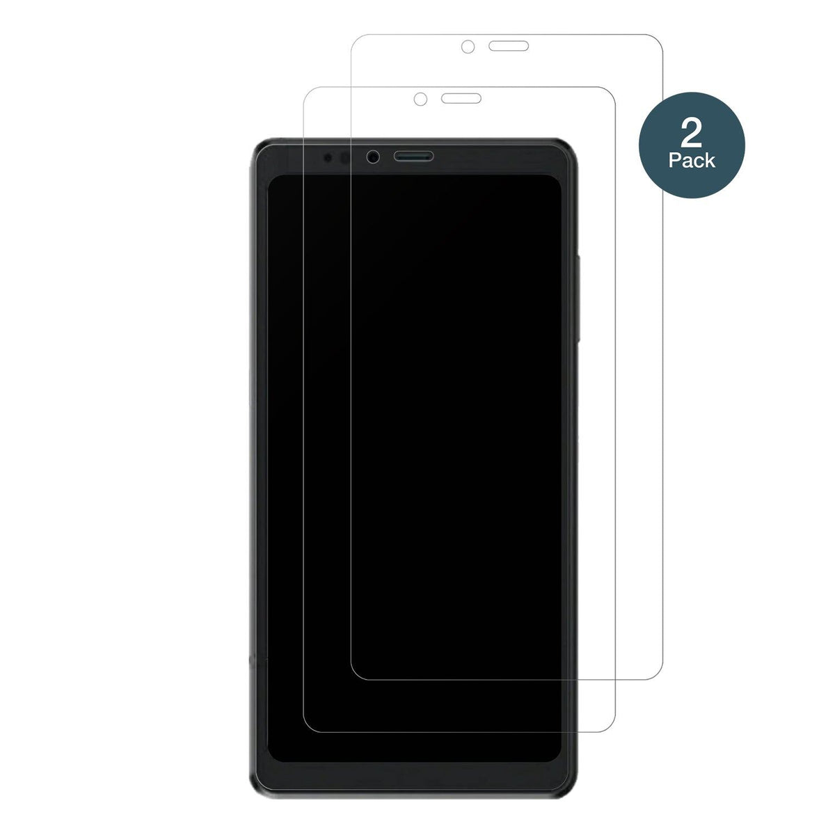 2x Screen Protector for Hisense A9 matte Flexible Glass 9H dipos