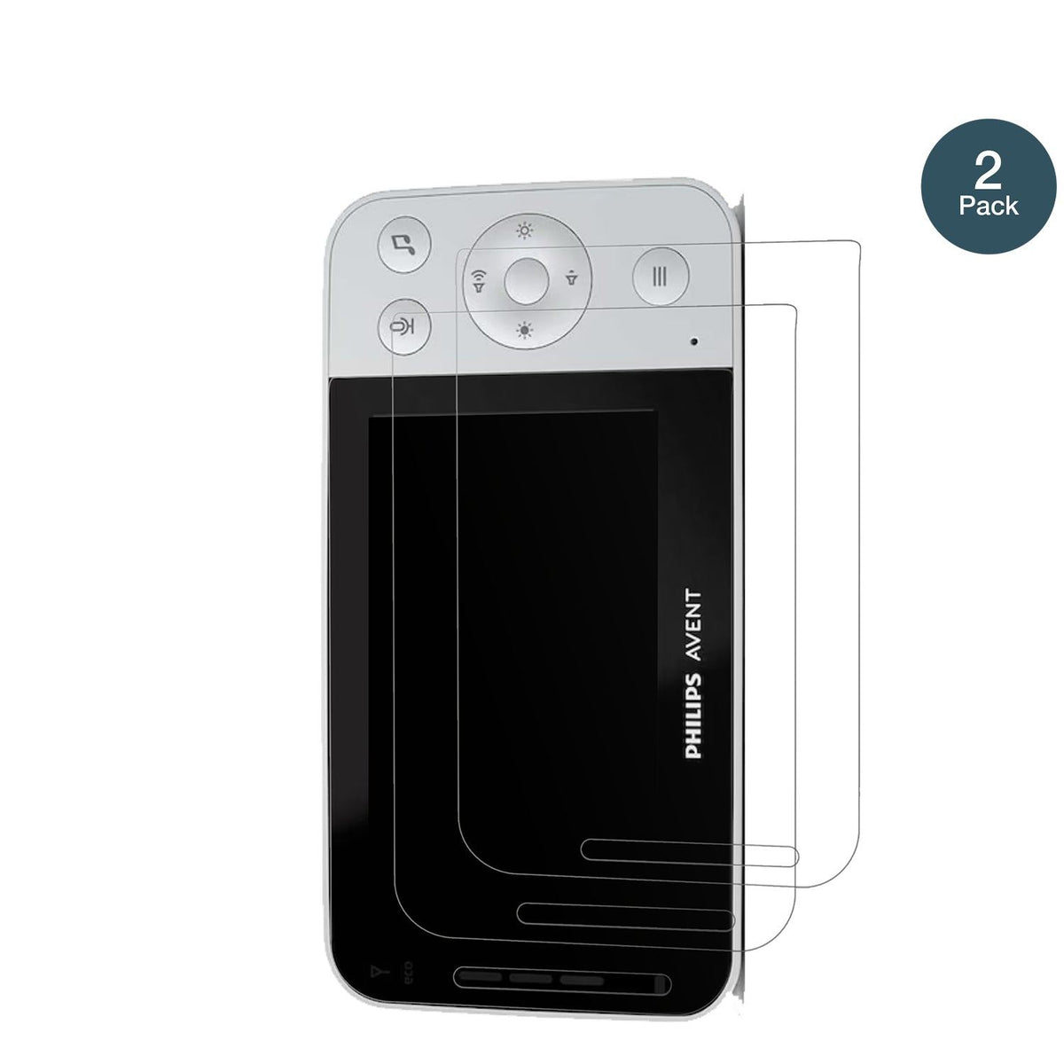 2x Screen Protector for Philips Avent SCD973 26 matte Flexible Glass 9H dipos