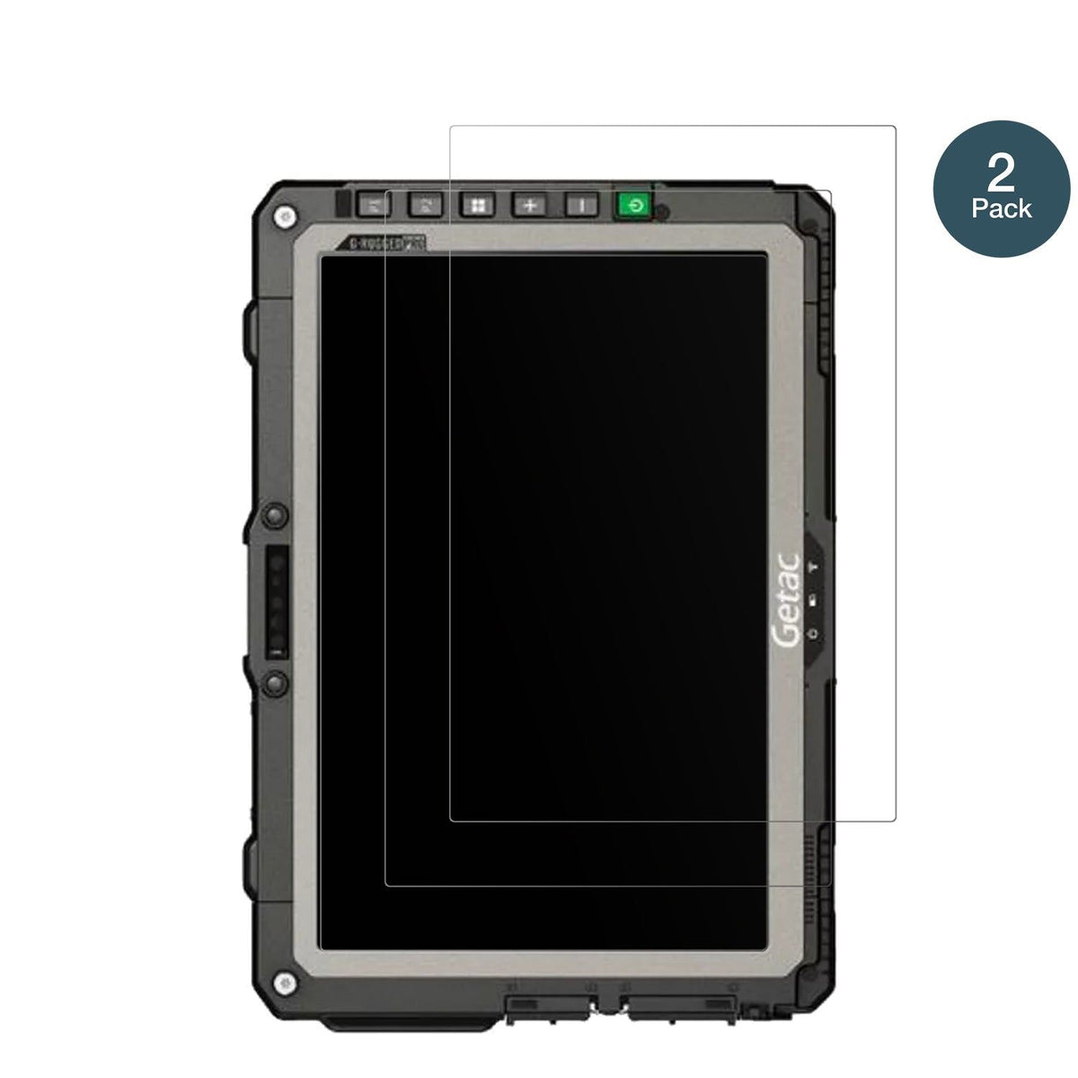 2x Screen Protector for Getac UX10 G3 matte Flexible Glass 9H dipos