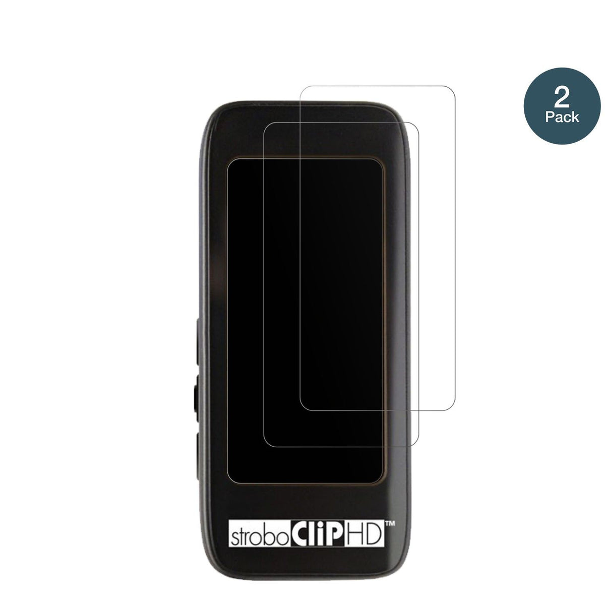 2x Screen Protector for Peterson StroboClip HD matte Flexible Glass 9H dipos