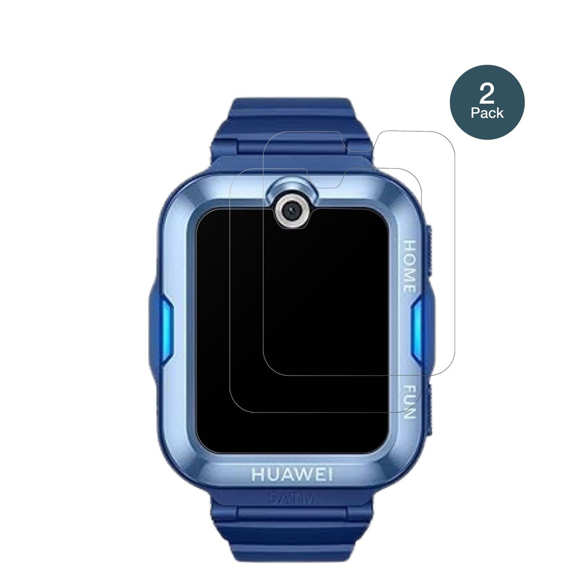2x Screen Protector for Huawei Kids Watch 5X matte Flexible Glass 9H dipos