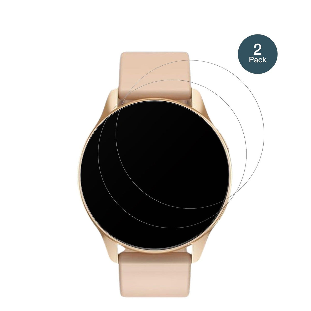 2x Screen Protector for AngLink 1.69 Zoll Smartwatch matte Flexible Glass 9H