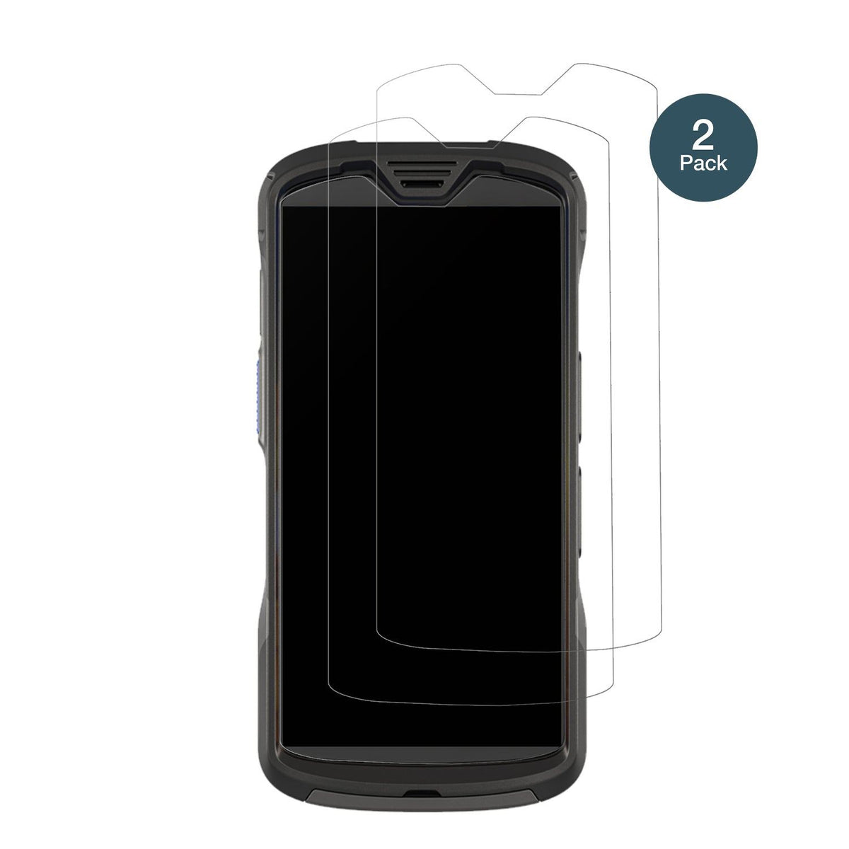 2x Screen Protector for Zebra FR55 matte Flexible Glass 9H dipos