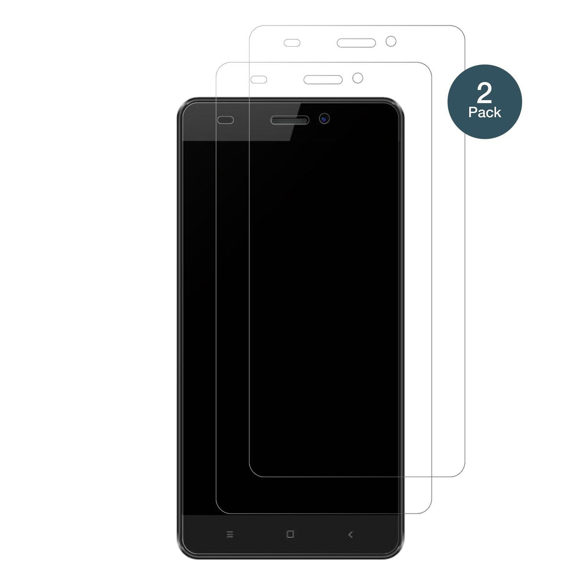 2x Screen Protector for Oukitel C3 matte Flexible Glass 9H dipos