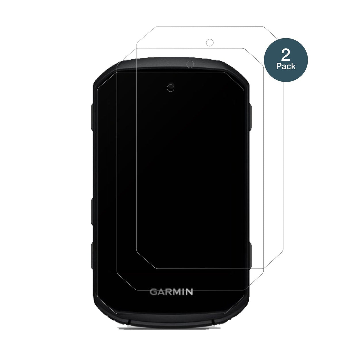 2x Screen Protector for Garmin Edge 550 matte Flexible Glass 9H dipos