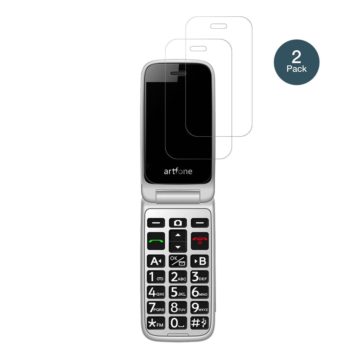2x Screen Protector for Artfone G3 4G matte Flexible Glass 9H dipos