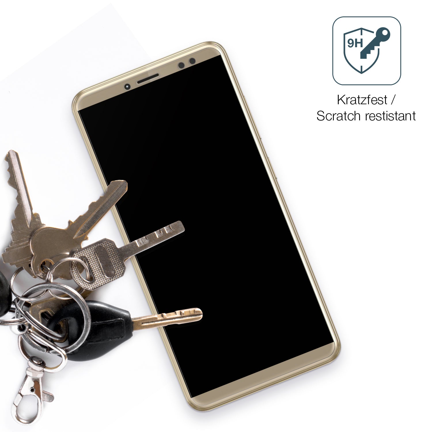 dipos Displayschutz für WALTON Primo S6 infinity, mattierte Oberfläche, robuste Festigkeit und perfekte Passform