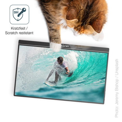 2x Screen Protector for Arzopa Z1RC 16 Zoll matte Flexible Glass 9H dipos