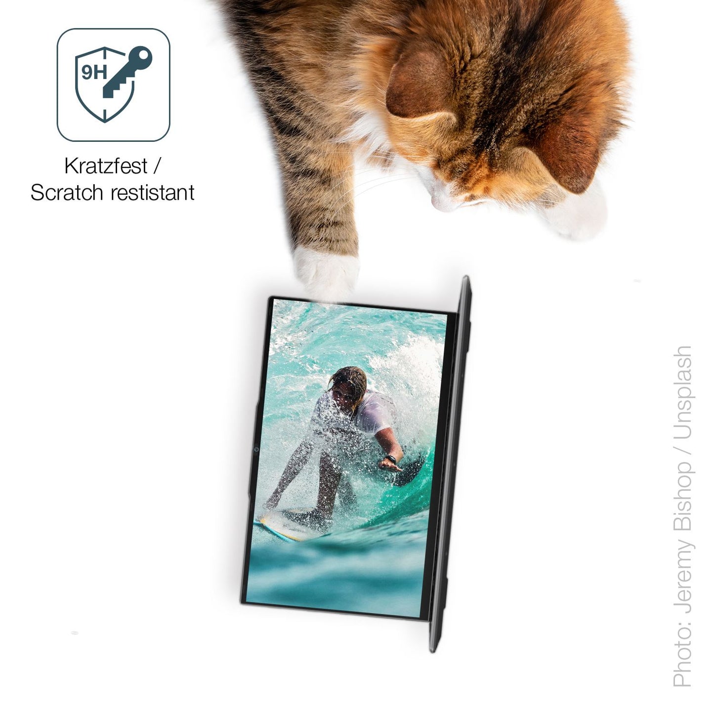 2x Screen Protector for BMAX X15 Pro 15.6 Zoll matte Flexible Glass 9H dipos