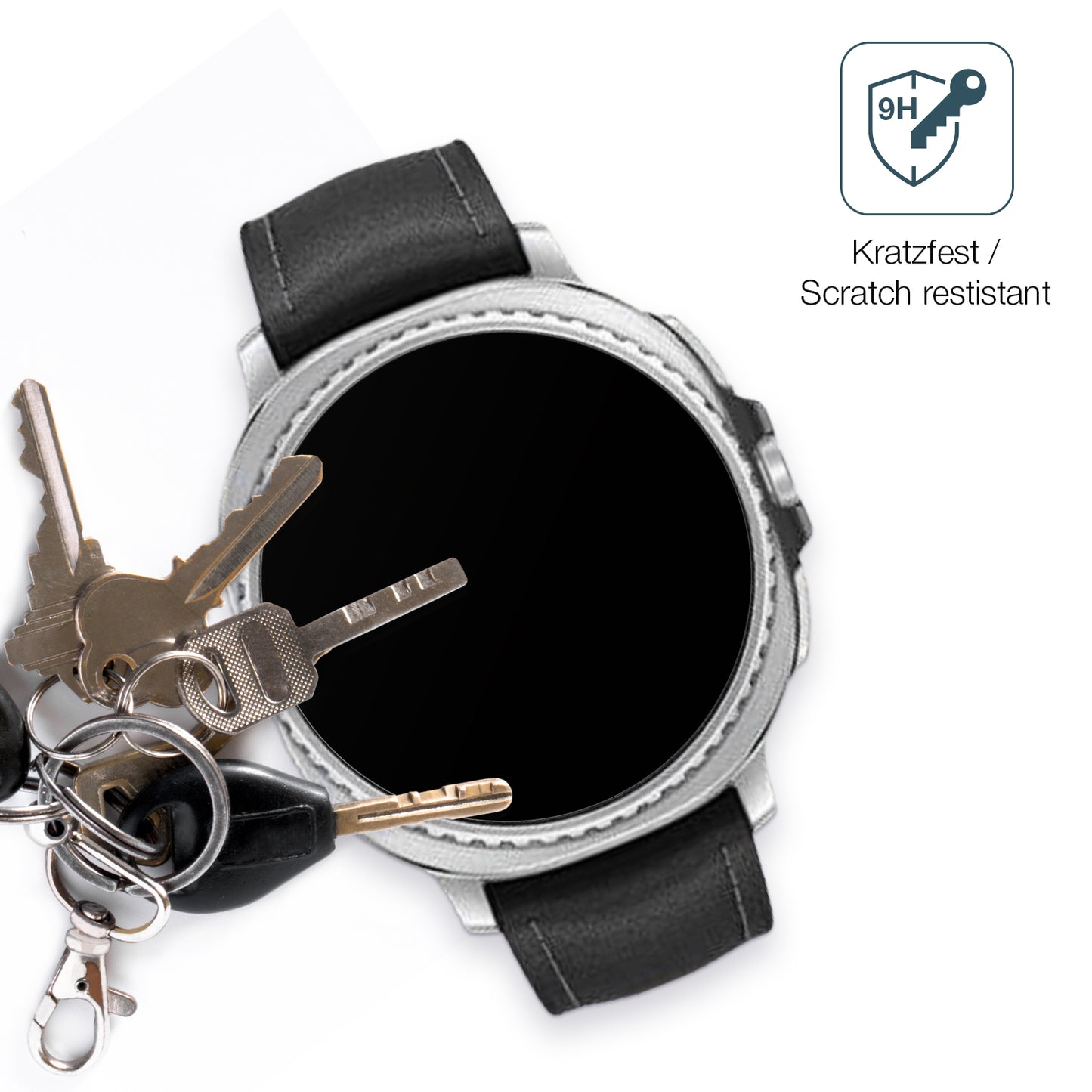 2x 9H Schutzfolie matt für Samsung Galaxy Watch8 Classic 46mm Panzerfolie
