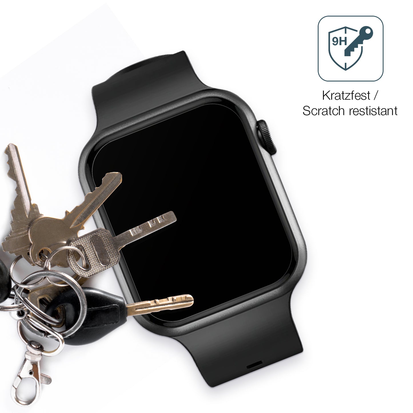 dipos Displayschutz für Fireboltt Ring Plus, mattierte Oberfläche, robuste Festigkeit und perfekte Passform