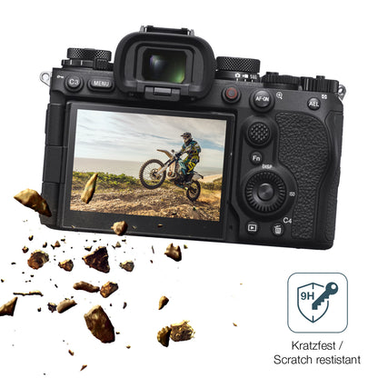 2x Screen Protector for Sony Alpha 9 III matte Flexible Glass 9H dipos