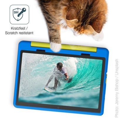 2x Screen Protector for Yicty Kinder Tablet matte Flexible Glass 9H dipos