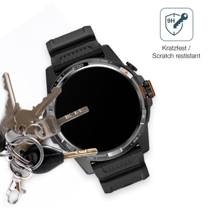 2x Screen Protector for ticWatch Atlas matte Flexible Glass 9H dipos