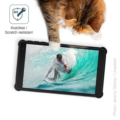 2x Screen Protector for Pritom 7 Zoll Tablet matte Flexible Glass 9H dipos