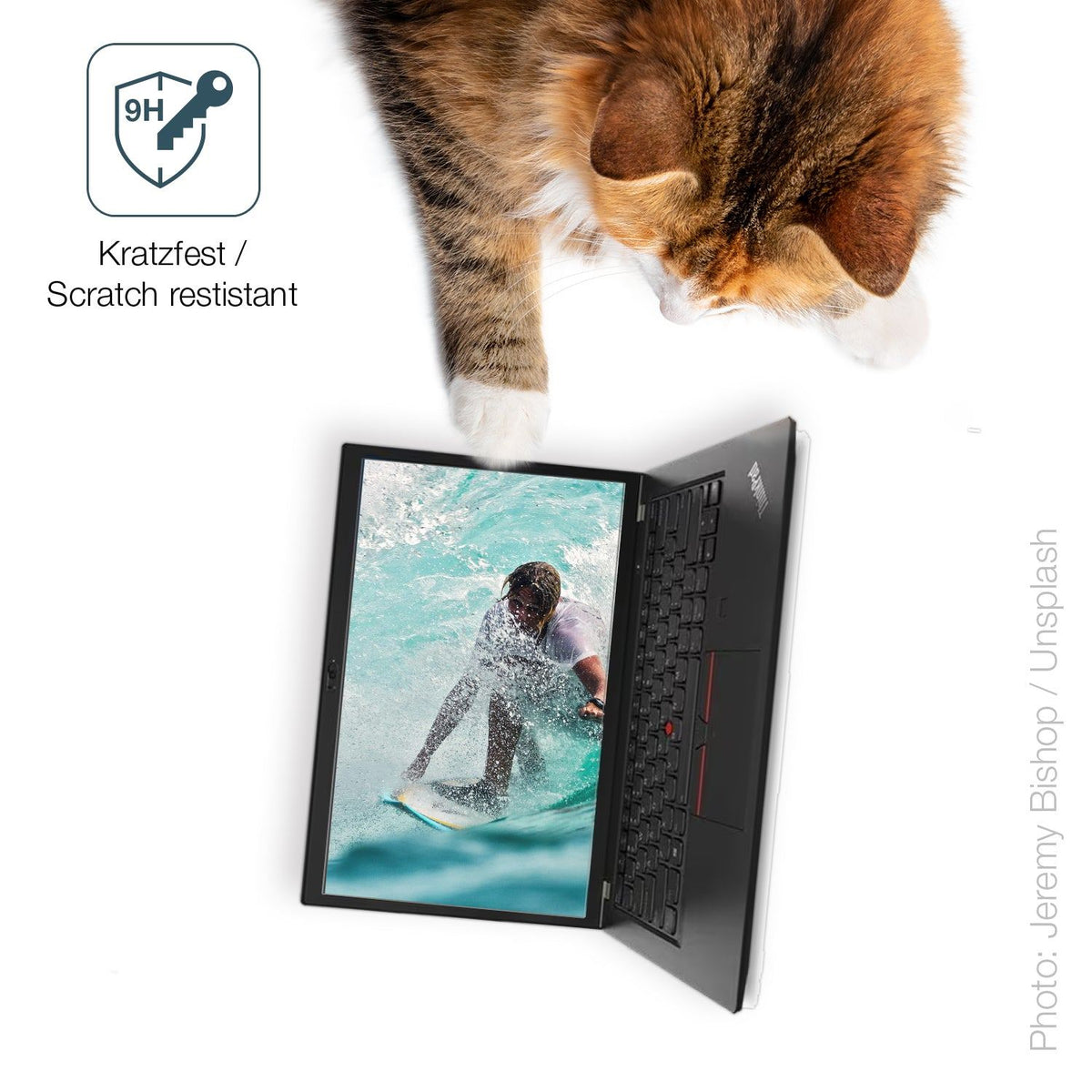 2x Screen Protector for Lenovo ThinkPad T480s matte Flexible Glass 9H dipos