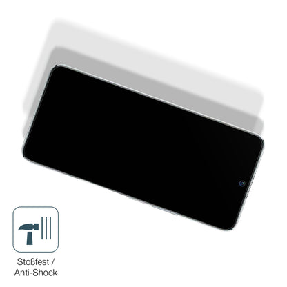 Schutz gegen Kratzer auf dem Honor Play6T Pro Glas durch Schlüssel, Stöße gegen die Tischkante oder Stürze