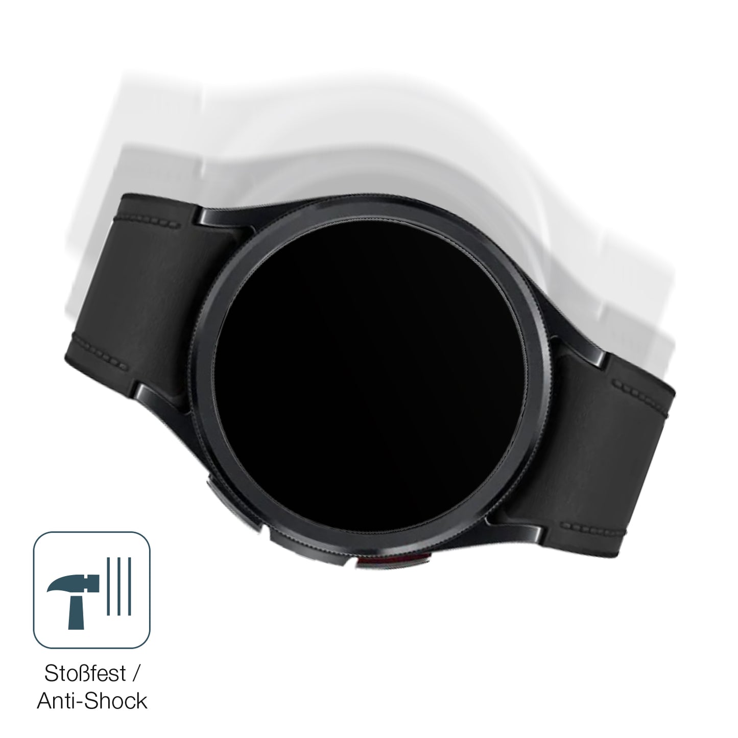 2x 9H Schutzfolie matt für Samsung Galaxy Watch 6 Classic (43mm) Panzerfolie