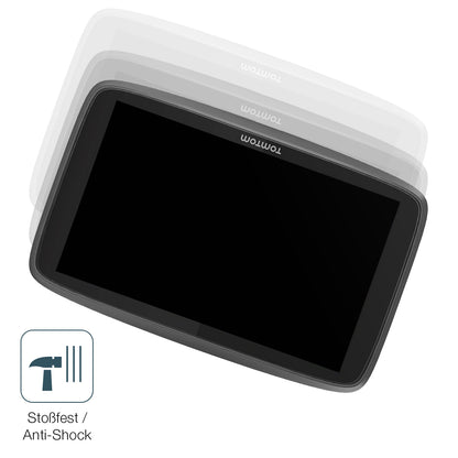 2x 9H Schutzfolie matt für TomTom Go Professional 620 Panzerfolie