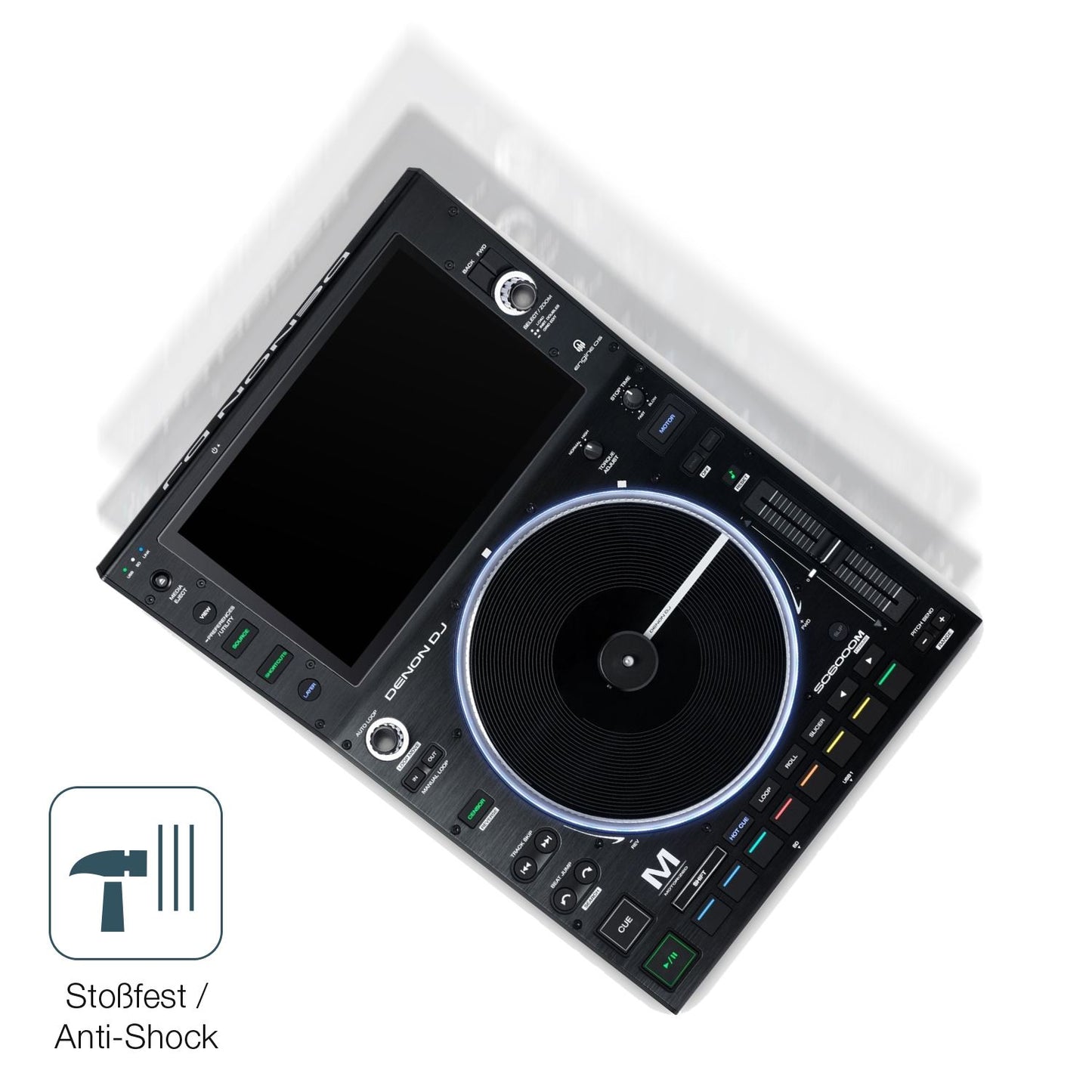 2x Screen Protector for Denon DJ SC6000M Prime matte Flexible Glass 9H dipos