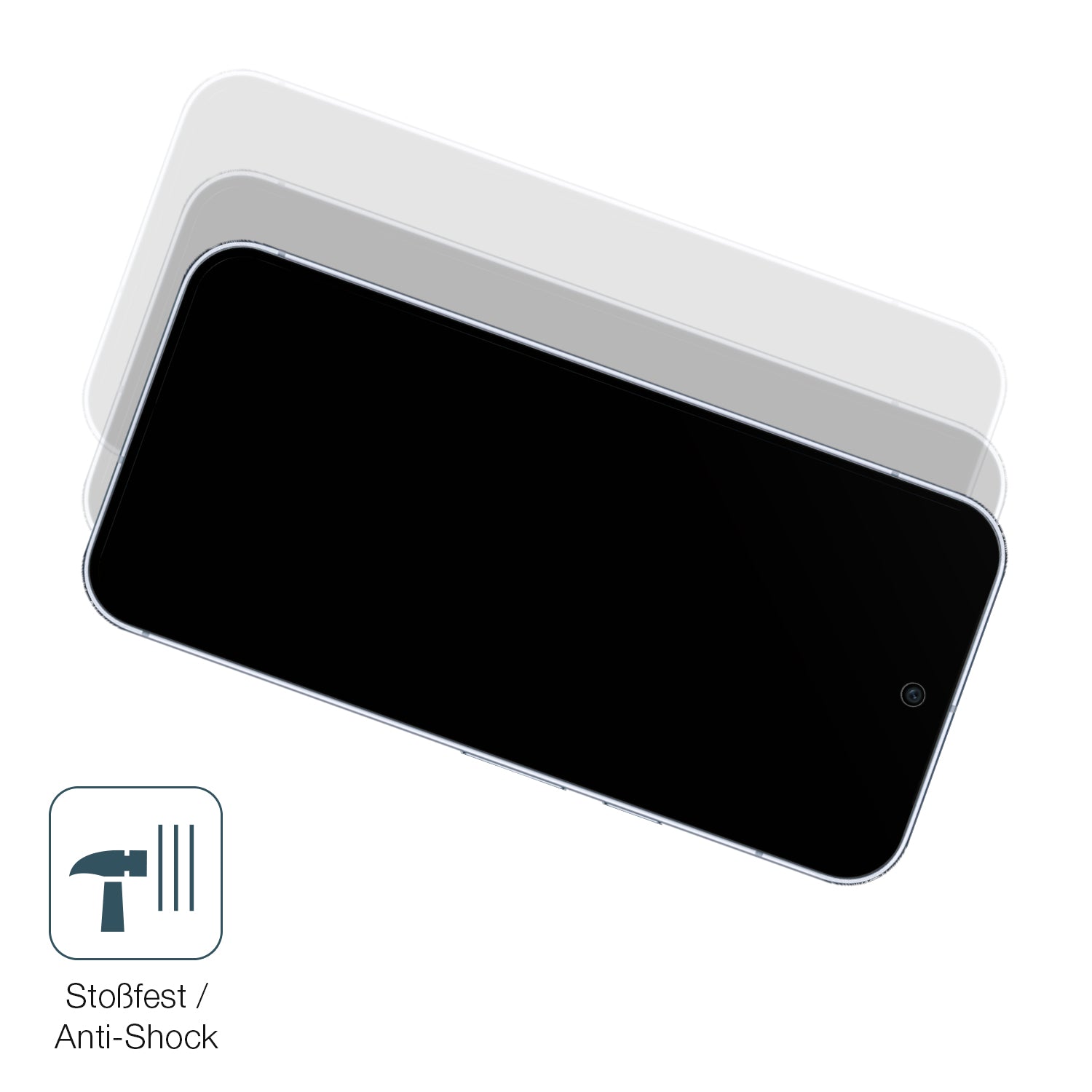 Schutz gegen Kratzer auf dem Google Pixel 10 Pro Glas durch Schlüssel, Stöße gegen die Tischkante oder Stürze