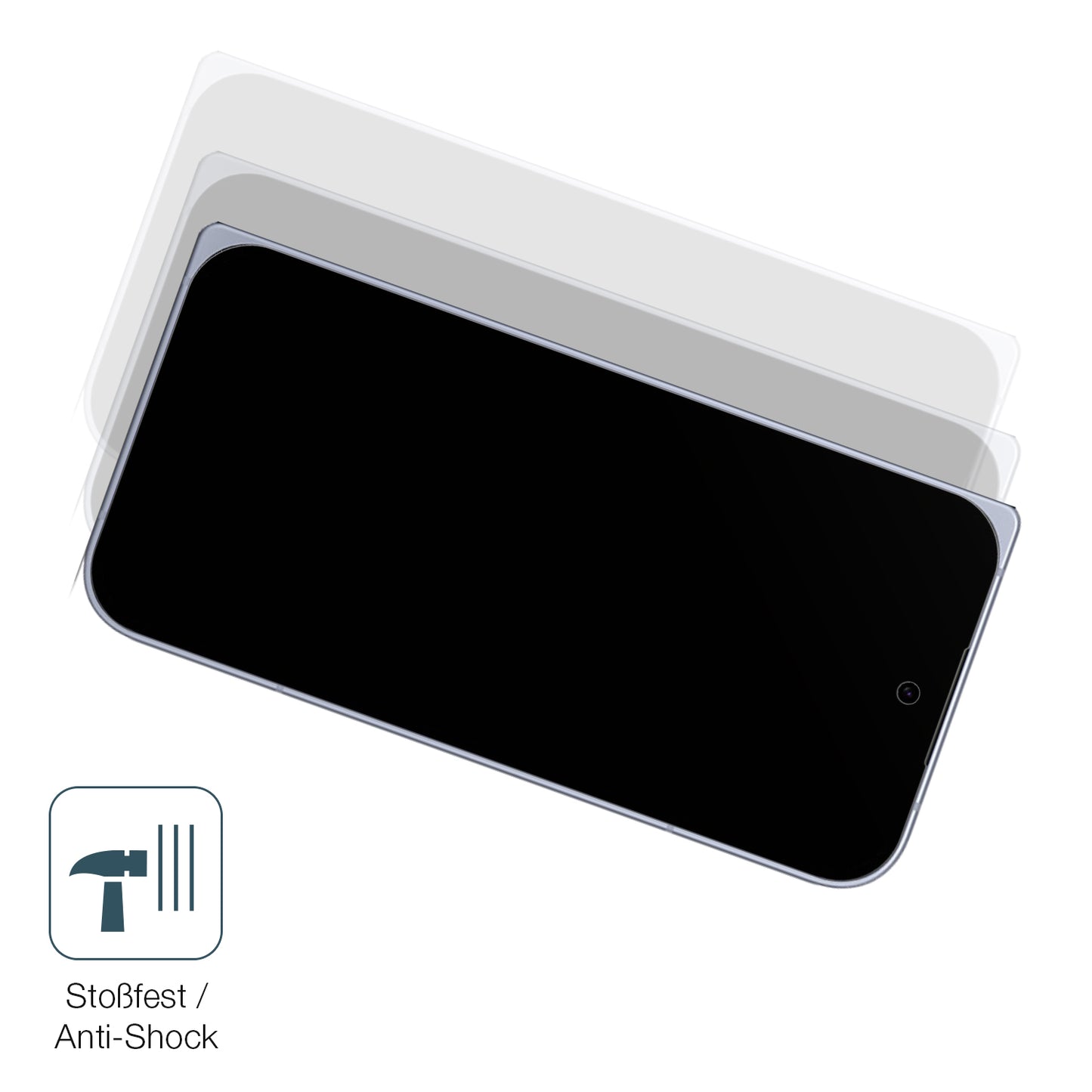 2x 9H Schutzfolie matt für Google Pixel 10 Pro Fold Aussen-Display Panzerfolie