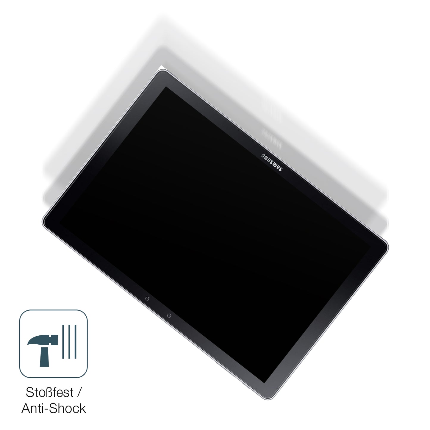 2x 9H Schutzfolie matt für Samsung Galaxy Book 12 Zoll 1. Gen Panzerfolie