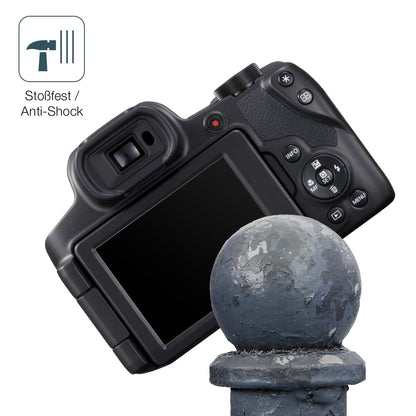2x Screen Protector for Canon Powershot SX70 HS matte Flexible Glass 9H dipos