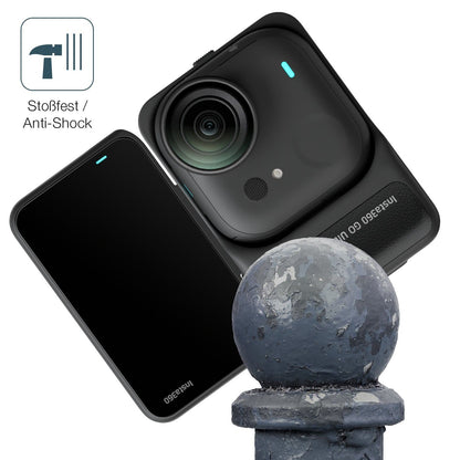 2x Screen Protector for Insta360 Go Ultra matte Flexible Glass 9H dipos