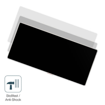 Schutz gegen Kratzer auf dem ZTE Nubia Z70S Ultra Photographer Edition Glas durch Schlüssel, Stöße gegen die Tischkante oder Stürze