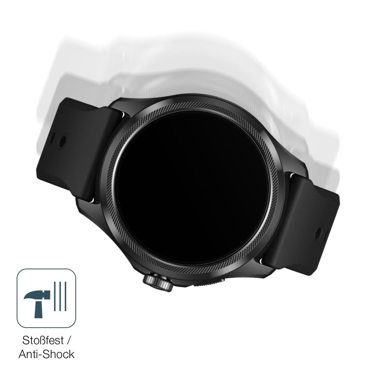 2x Screen Protector for Ticwatch Pro 5 matte Flexible Glass 9H dipos