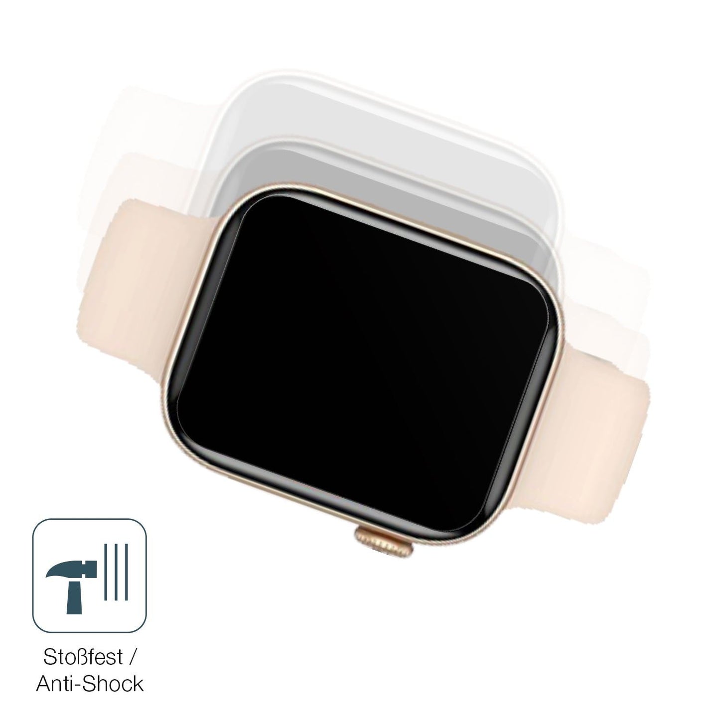Screen Protector for Fireboltt Ring 2 matte Flexible Glass 9H dipos