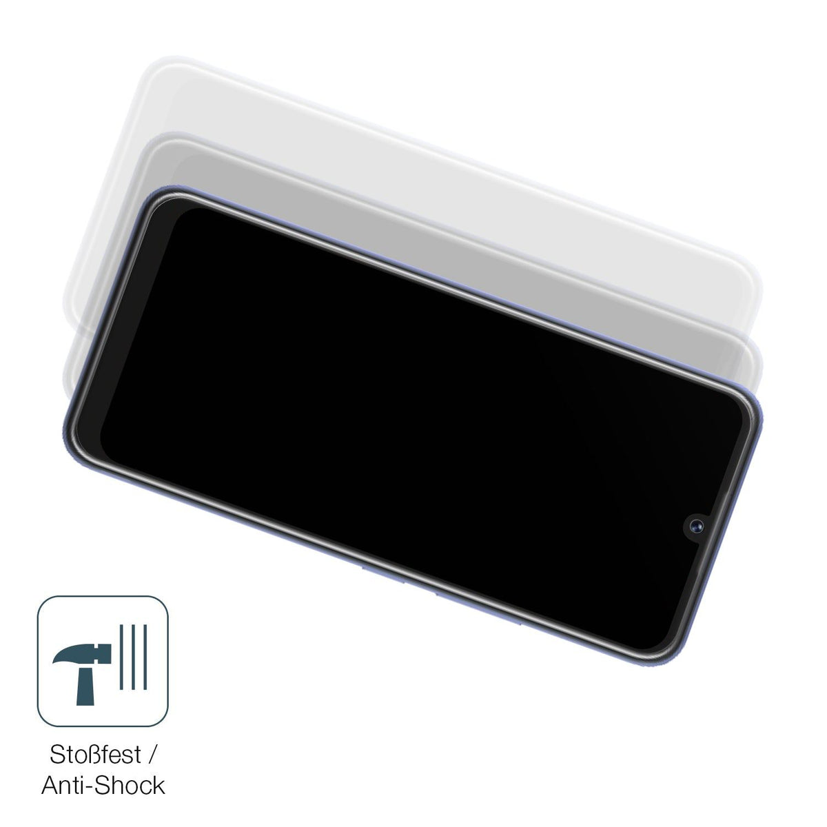 2x Screen Protector for itel A49 Play matte Flexible Glass 9H dipos