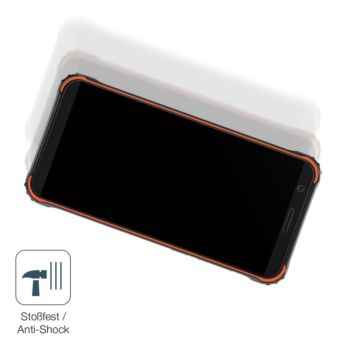 2x Screen Protector for Blackview BV4900 Pro matte Flexible Glass 9H dipos