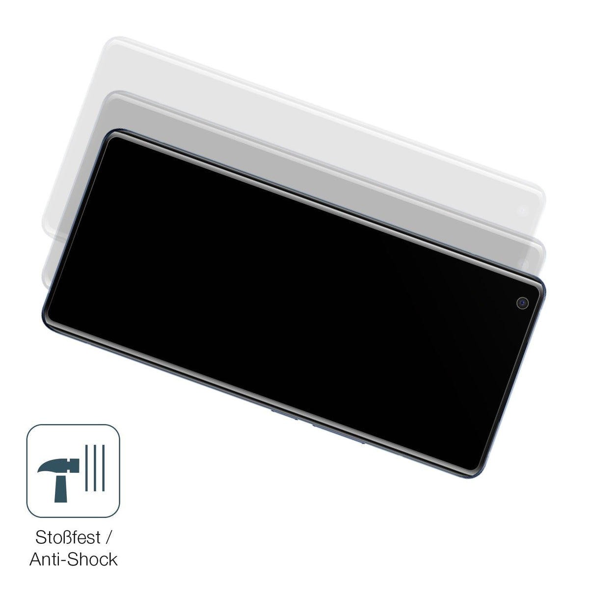 2x Screen Protector for VIVO X50 Pro Plus matte Flexible Glass 9H dipos