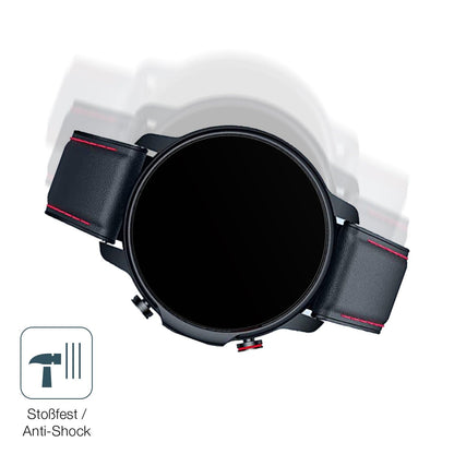 2x Screen Protector for Motsfit  1,32 inch Smartwatch matte Flexible Glass 9H