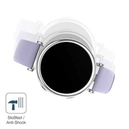 2x Screen Protector for Sanorum 1.27 Zoll Smartwatch matte Flexible Glass 9H