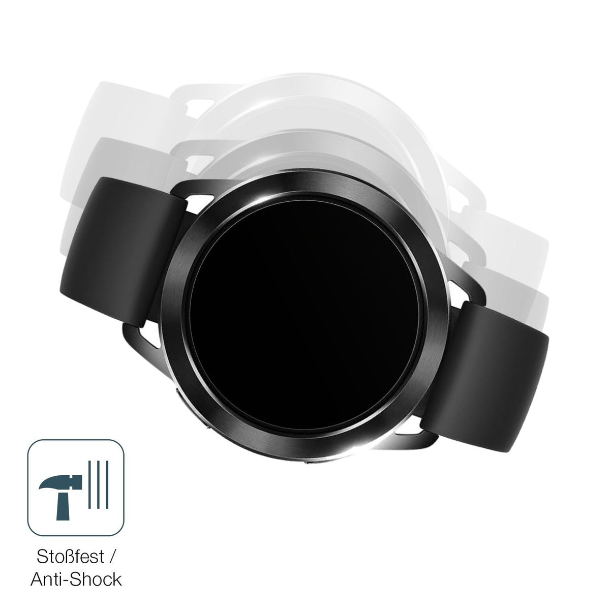 2x Screen Protector for Xiaomi Watch S3 matte Flexible Glass 9H dipos