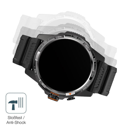 2x Screen Protector for ticWatch Atlas matte Flexible Glass 9H dipos