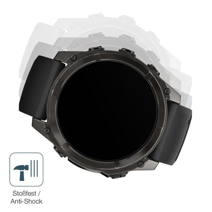 2x Screen Protector for Garmin Fenix 8 47mm matte Flexible Glass 9H dipos