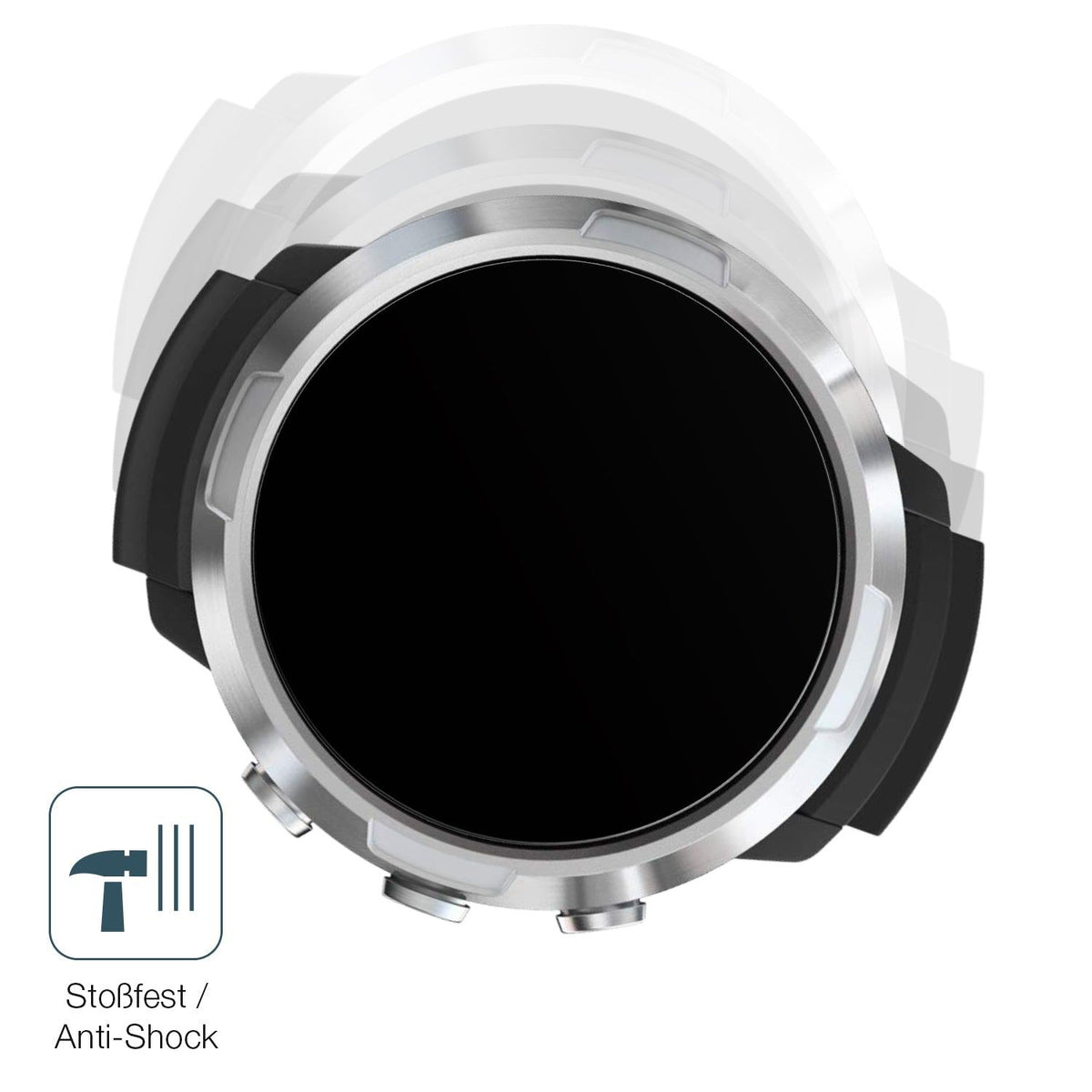 2x Screen Protector for Suunto D5 Tauchcomputer matte Flexible Glass 9H dipos