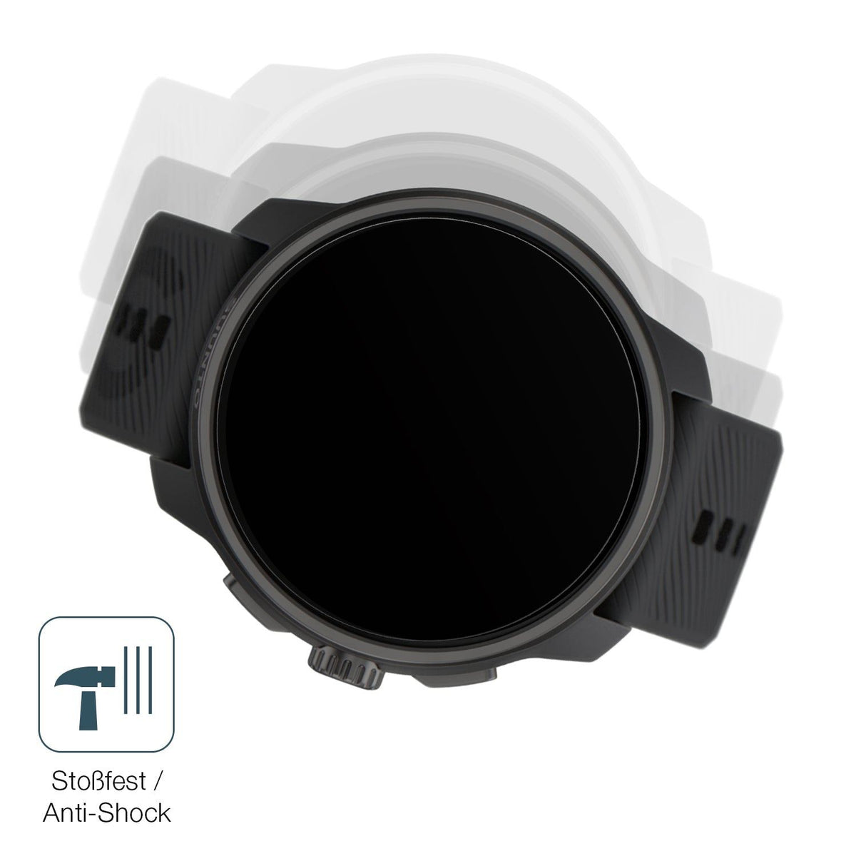 2x Screen Protector for Suunto Race matte Flexible Glass 9H dipos
