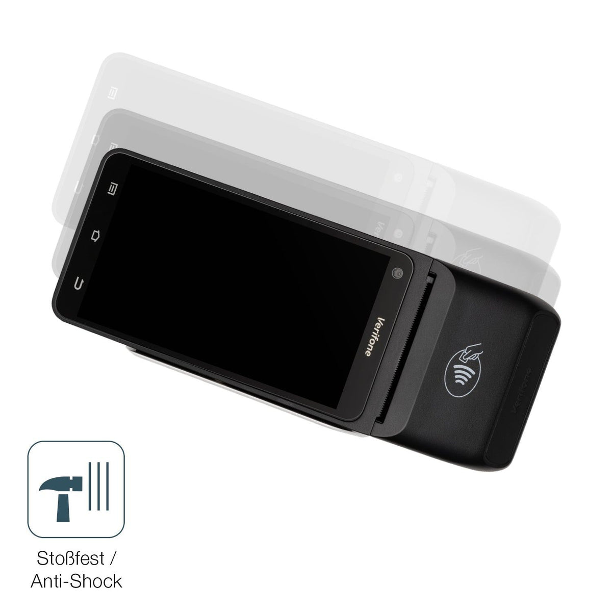 2x Screen Protector for Verifone T650c matte Flexible Glass 9H dipos
