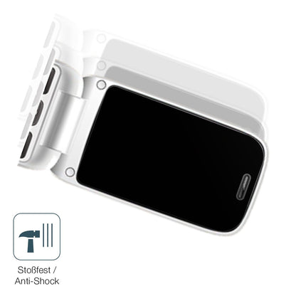 2x Screen Protector for TRUE S70 Seniorenhandy matte Flexible Glass 9H dipos