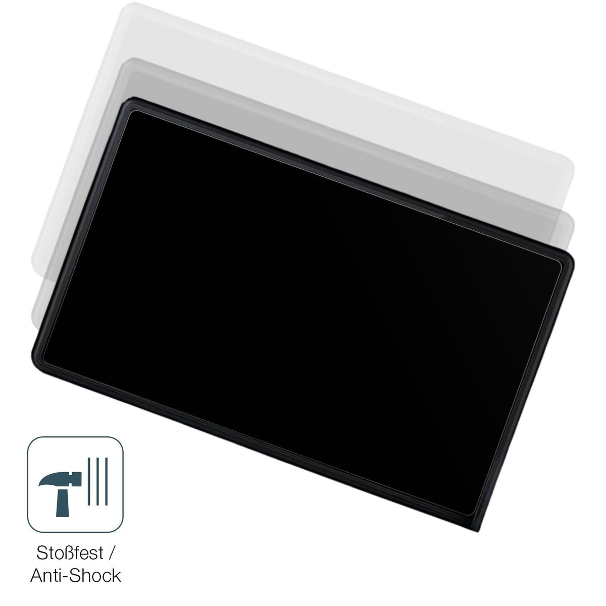 2x Screen Protector for Elebest City 90 matte Flexible Glass 9H dipos