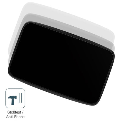 2x Screen Protector for TomTom Go Camper Max (2. Gen) matte Flexible Glass 9H