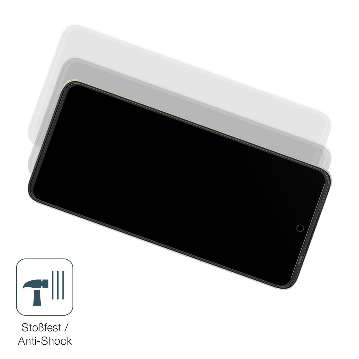 2x Screen Protector for Coolpad Cool 30 Play matte Flexible Glass 9H dipos