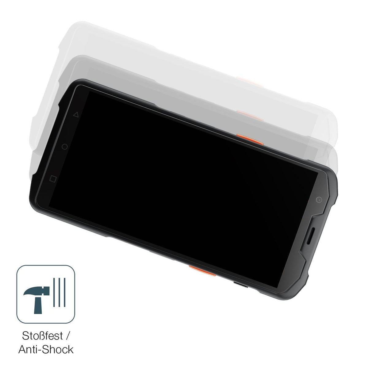 2x Screen Protector for sunmi L2s Pro matte Flexible Glass 9H dipos
